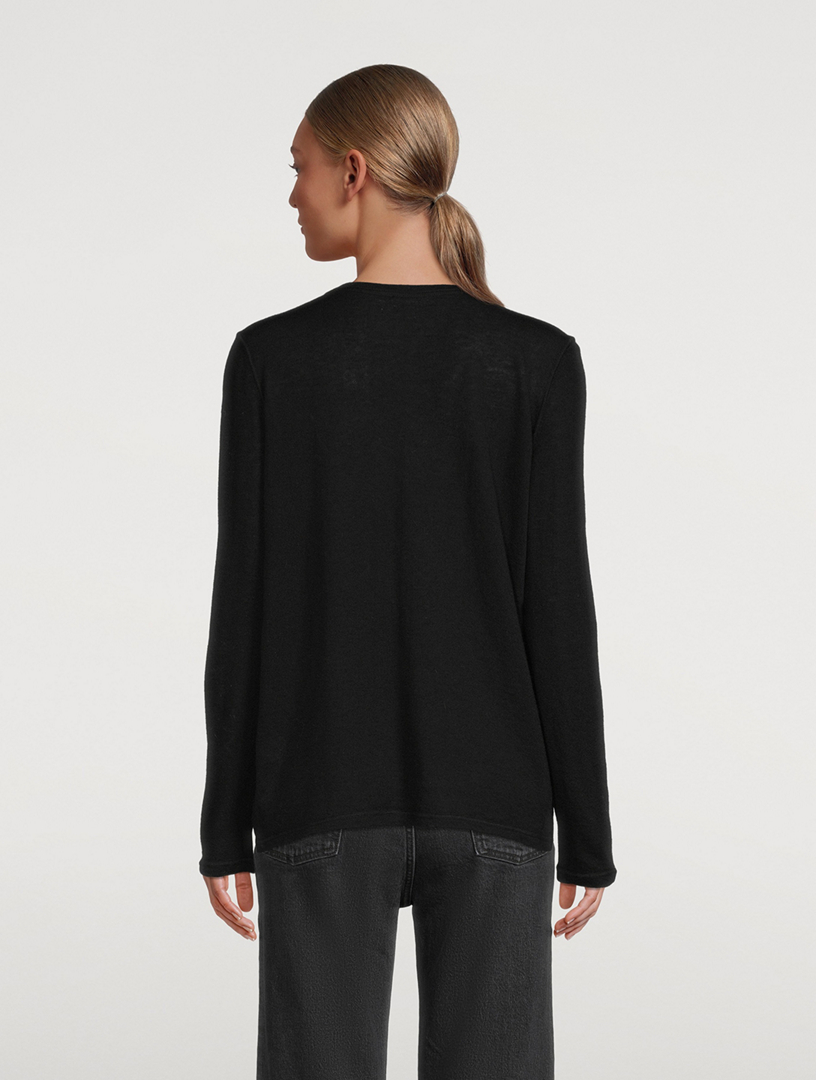 Relaxed Cashmere V-Neck Sweater