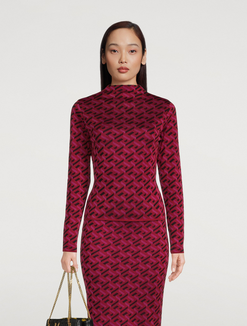 La Greca Jacquard Sweater