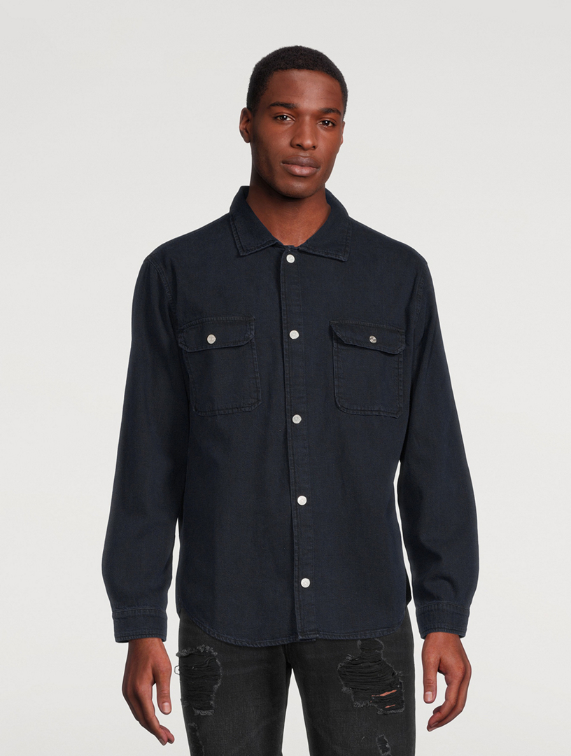 Denim Long-Sleeve Shirt