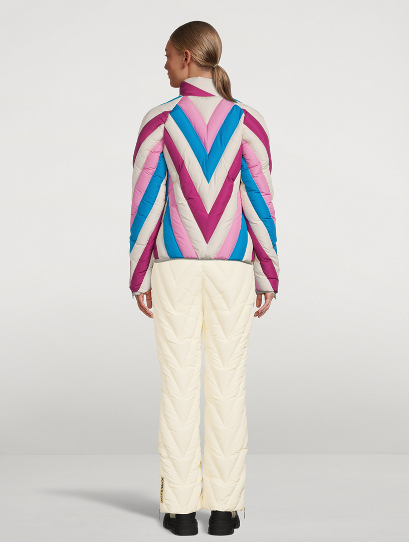 Chevron Ski Jacket