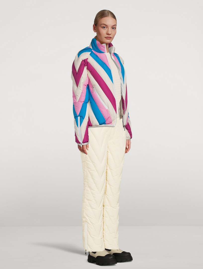 Chevron Ski Jacket