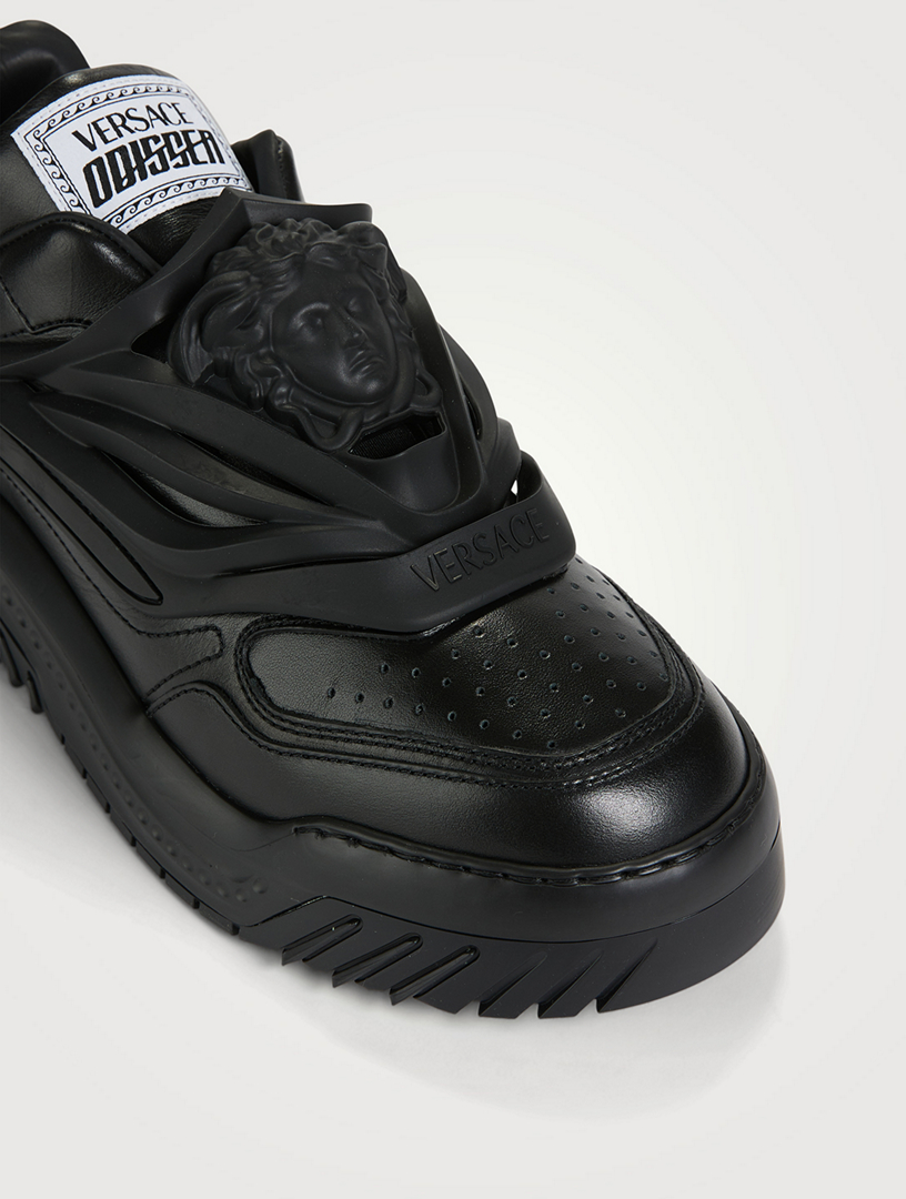 Versace Medusa Slip-on Sneakers in Black for Men