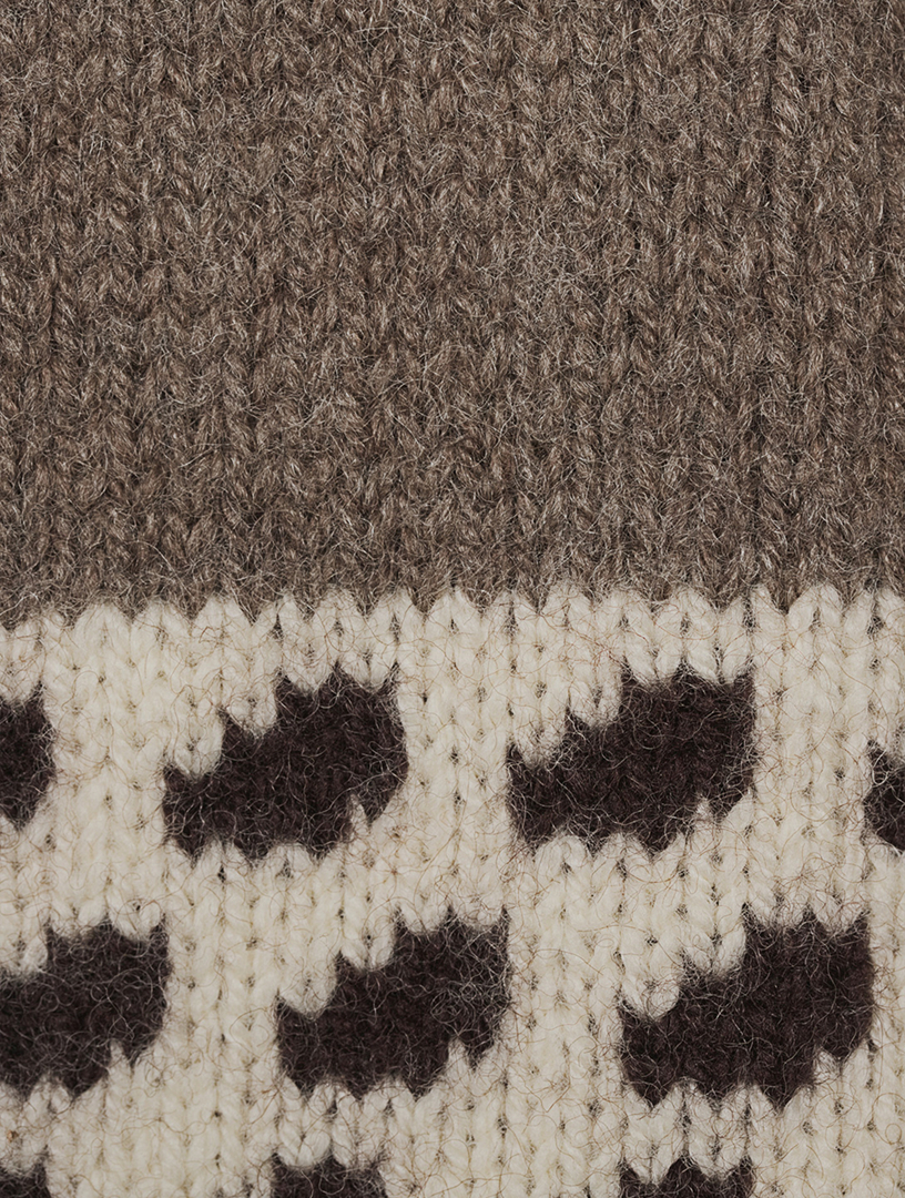 Cowi Vogel Wool Zip Cardigan