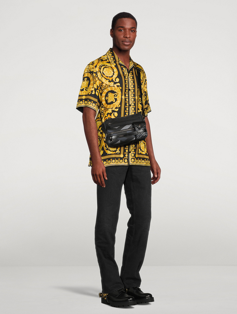Greca Signature Messenger Bag