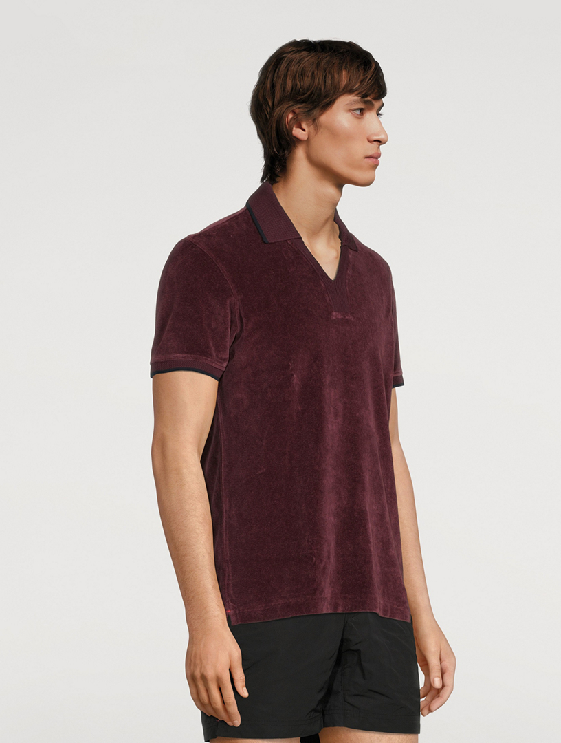 Clive Towelling Polo Shirt