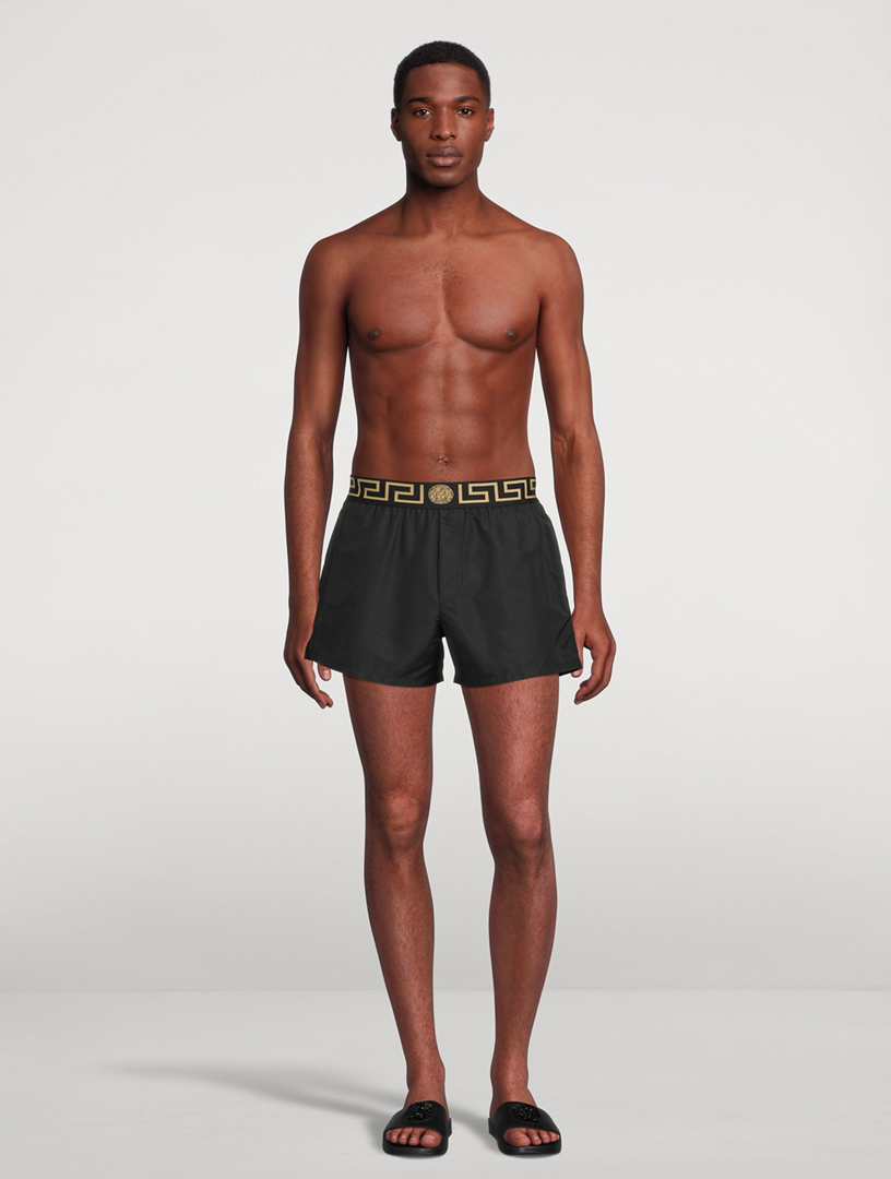 VERSACE Greca Border Swim Shorts