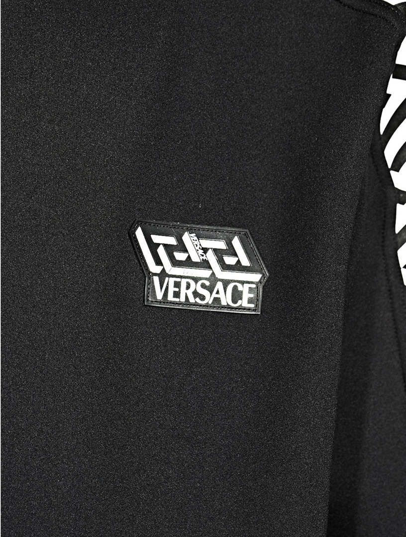 Greca Signature Accent Track Jacket