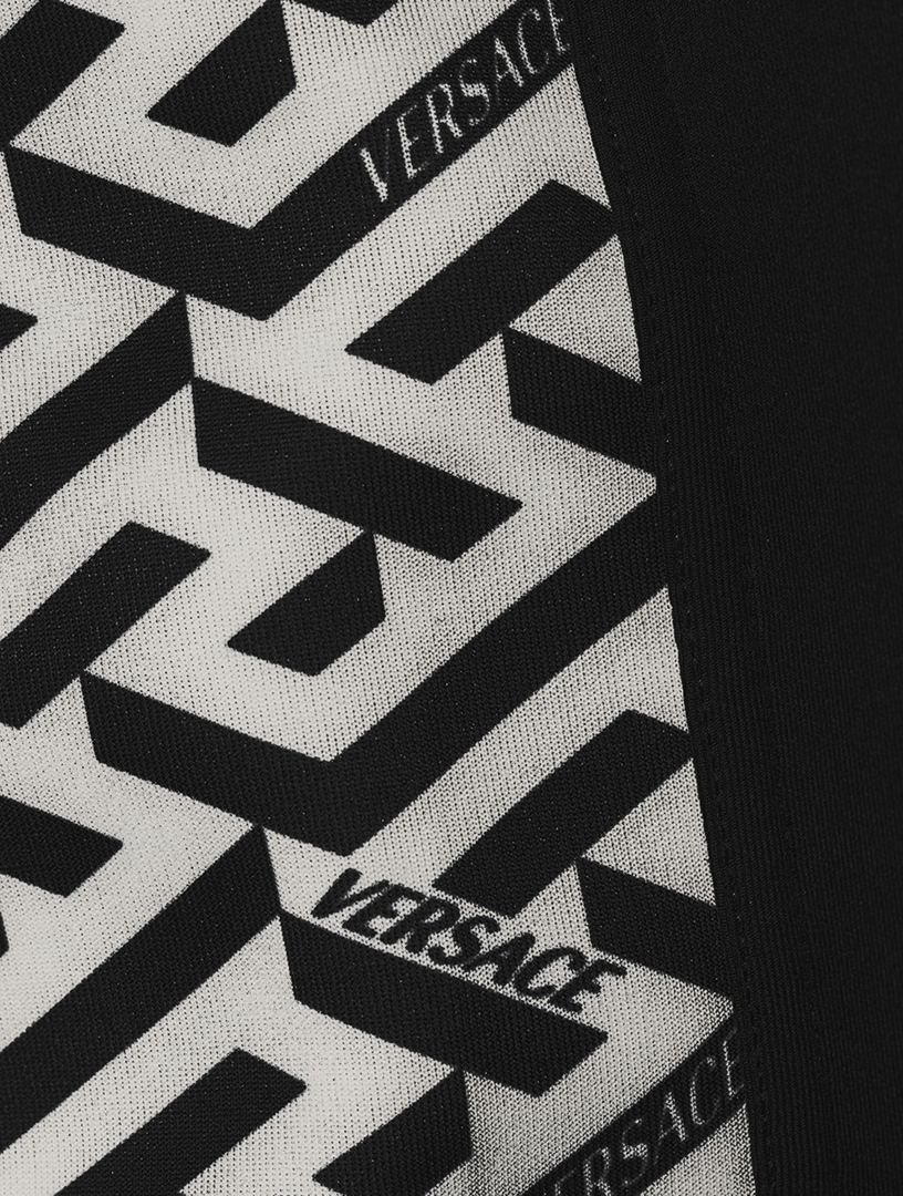 Greca Signature Accent Track Pants