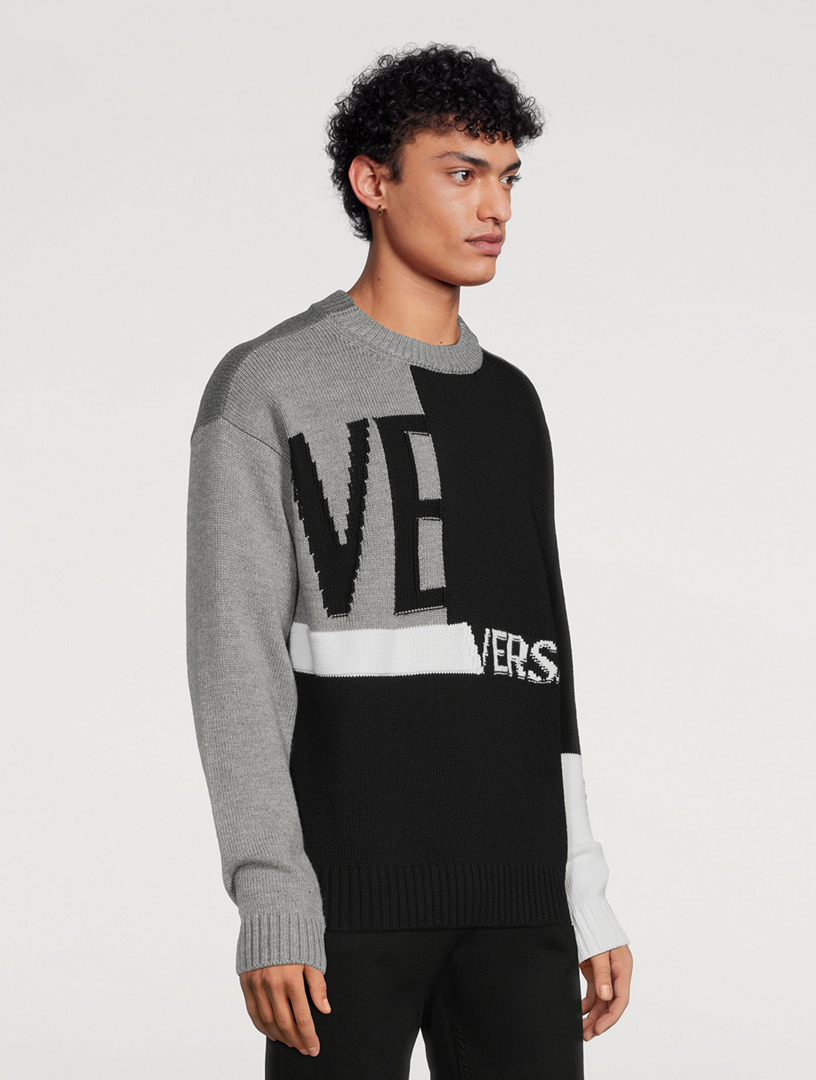 Wool Colourblock Sweater