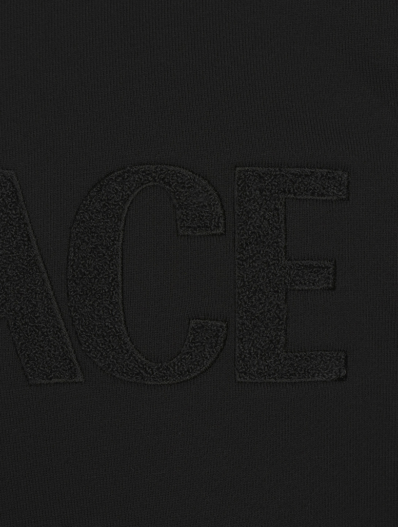 Logo Shearling Sweatshirt