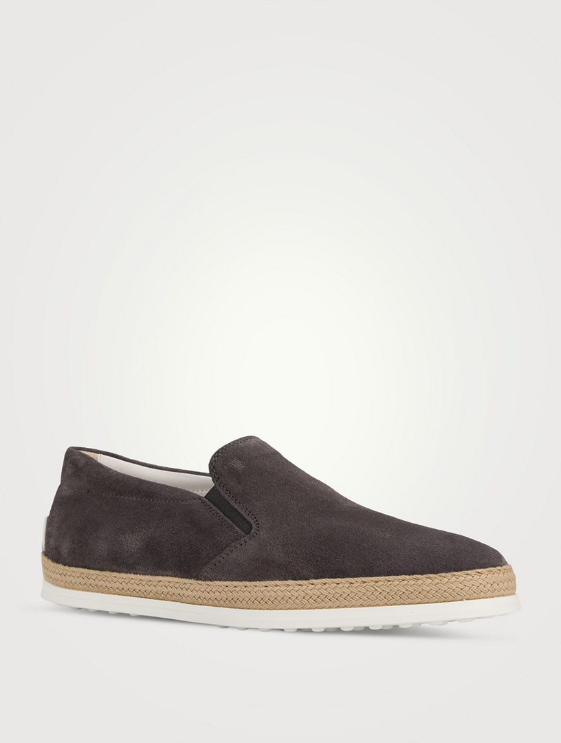 Tod's hot sale suede espadrilles