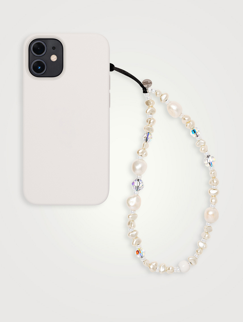 STRING TING Venus Pearl Trap Wristlet Phone Strap | Holt Renfrew STRING TING Venus Pearl Trap Wristlet Phone Strap | Holt Renfrew