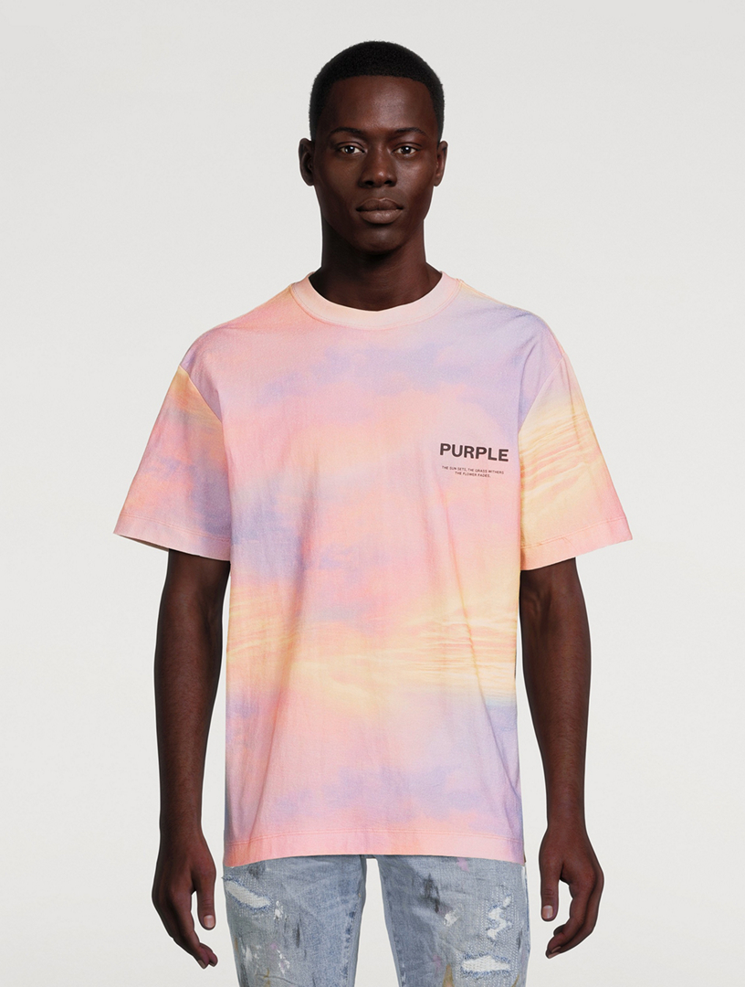 Sunset Textured Jersey T-Shirt