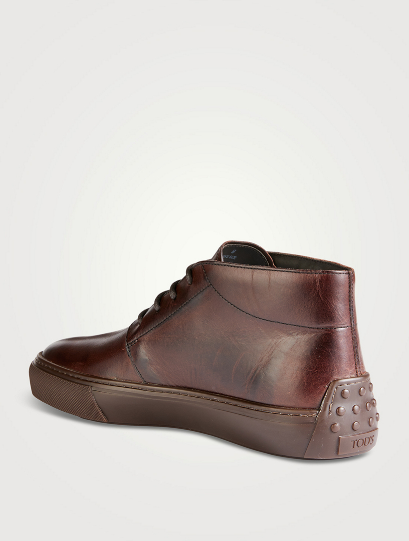 Leather Desert Boots