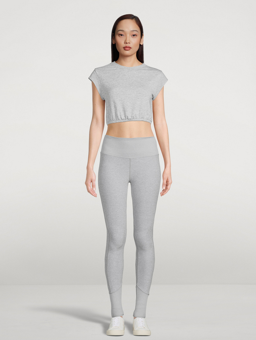 ヨガ・ピラティス Alo yoga Dreamy Crop Short Sleeve Alo Yoga Womens