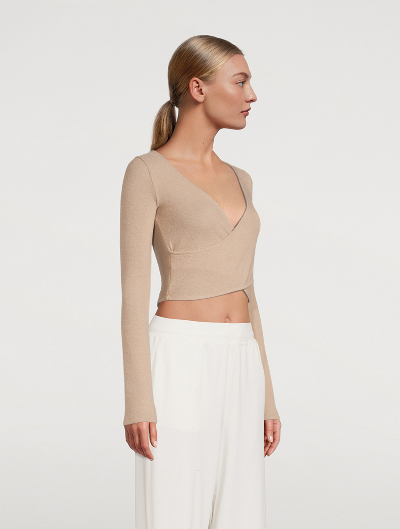 Alo yoga amelia long best sale sleeve crop