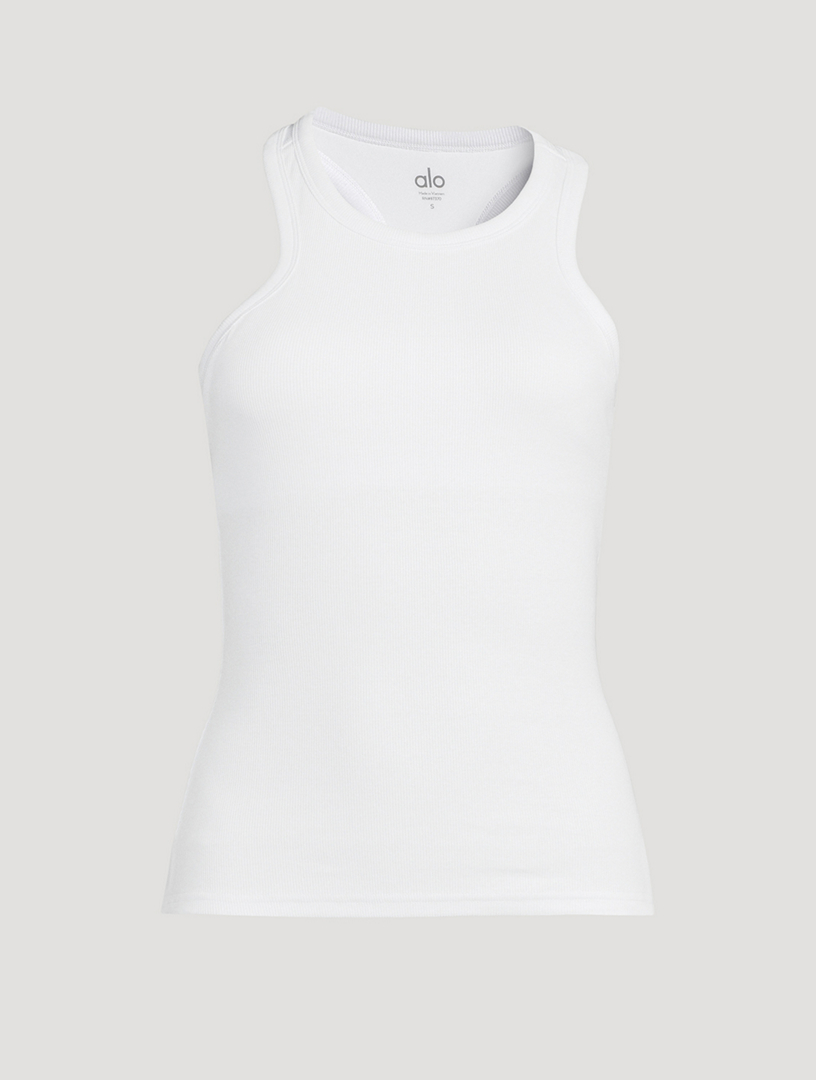 Alo Yoga Aspire Tank Top in Gray