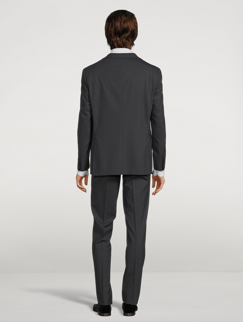 JACK VICTOR Dallas Wool Stretch Suit Jacket | Holt Renfrew