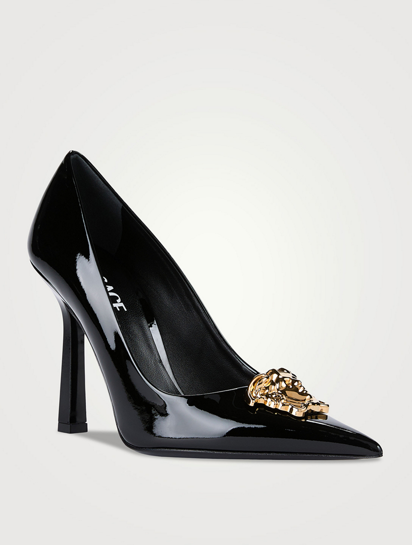 La Medusa Patent Leather Pumps