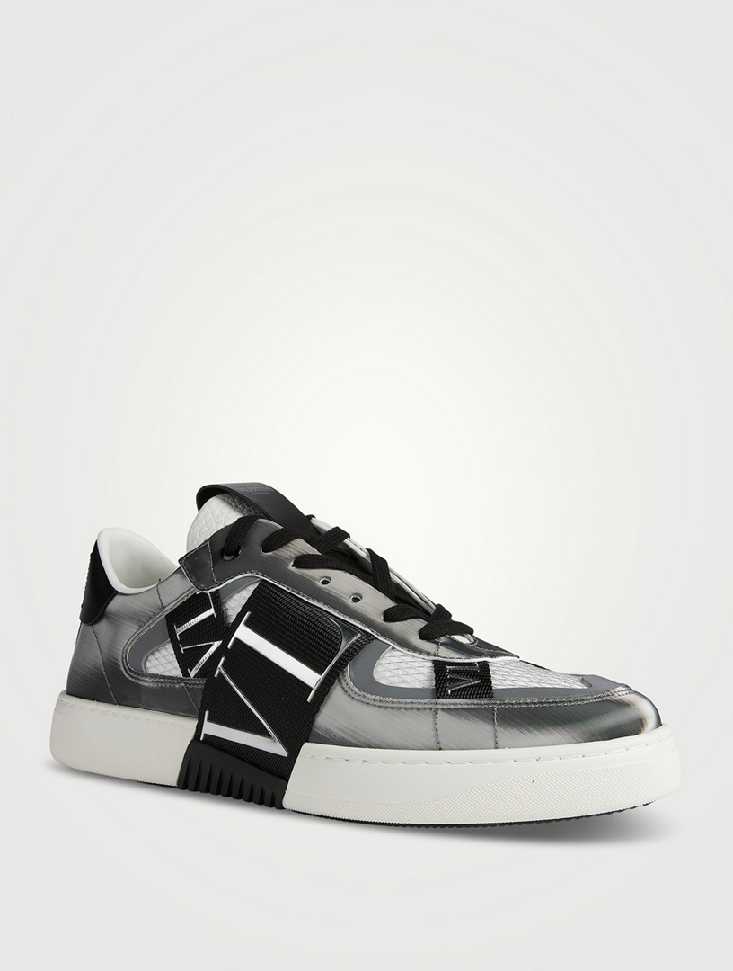 Valentino Garavani Leather Vl7N Bands Sneakers