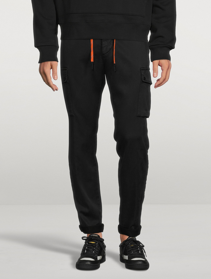 Drawstring Cargo Pants