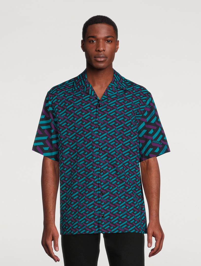Greca Short-Sleeve Shirt