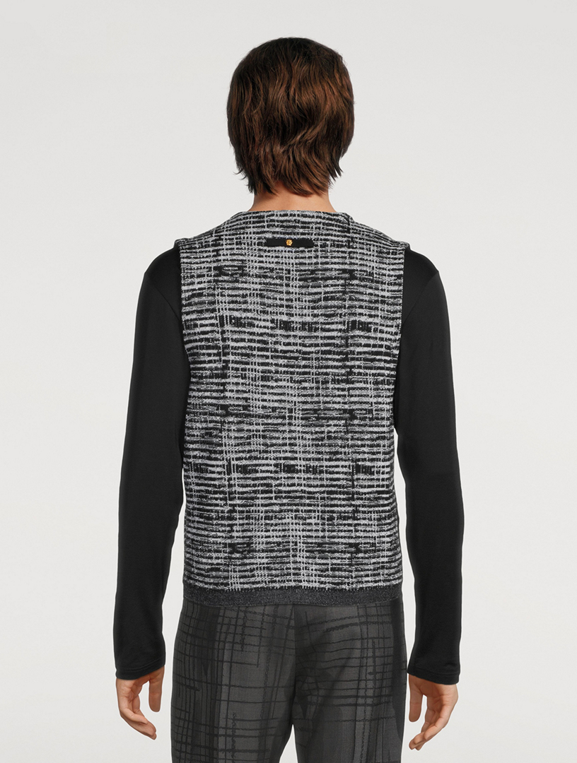 VERSACE Metropolitano Wool Vest | Holt Renfrew