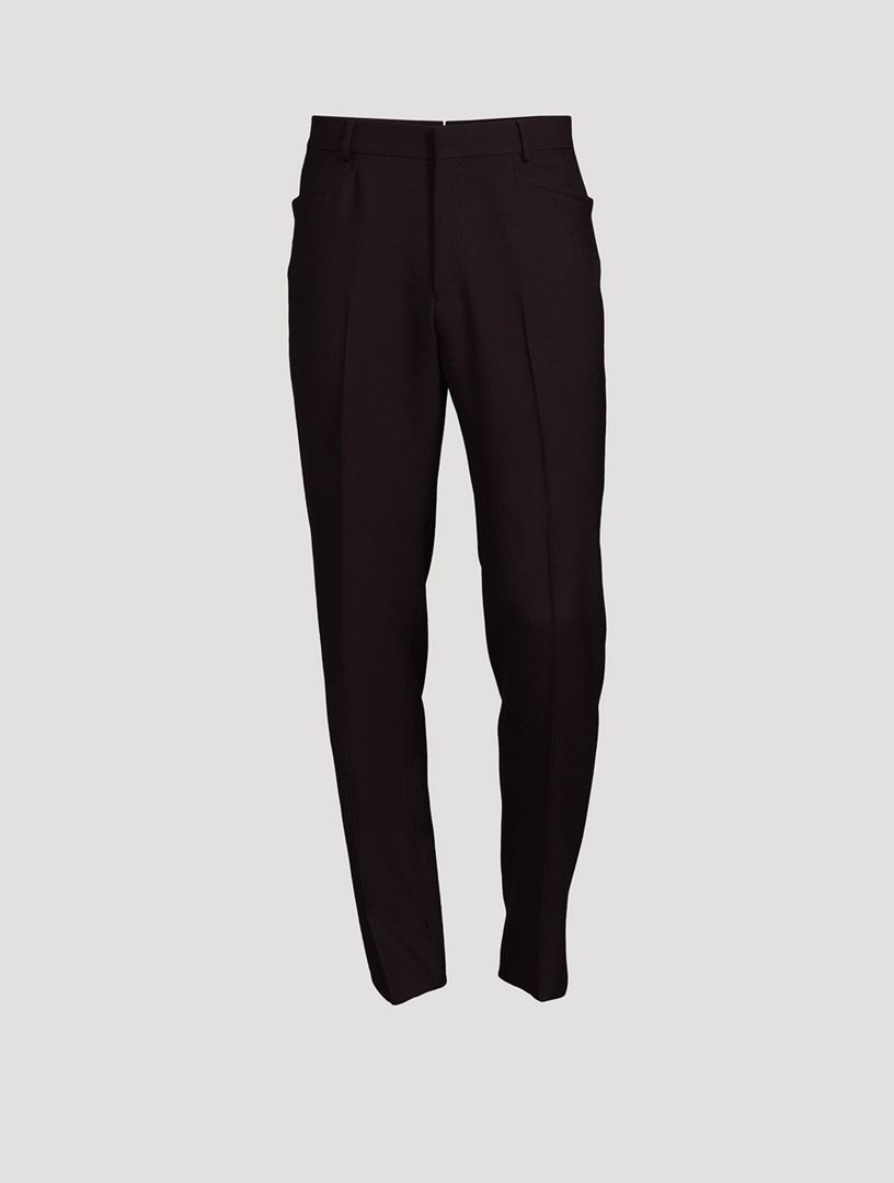 Wool And Mohair Pants