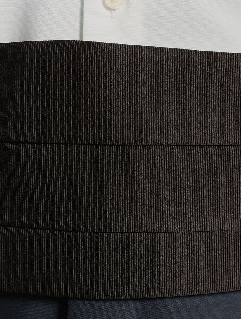 Silk Grosgrain Cummerbund