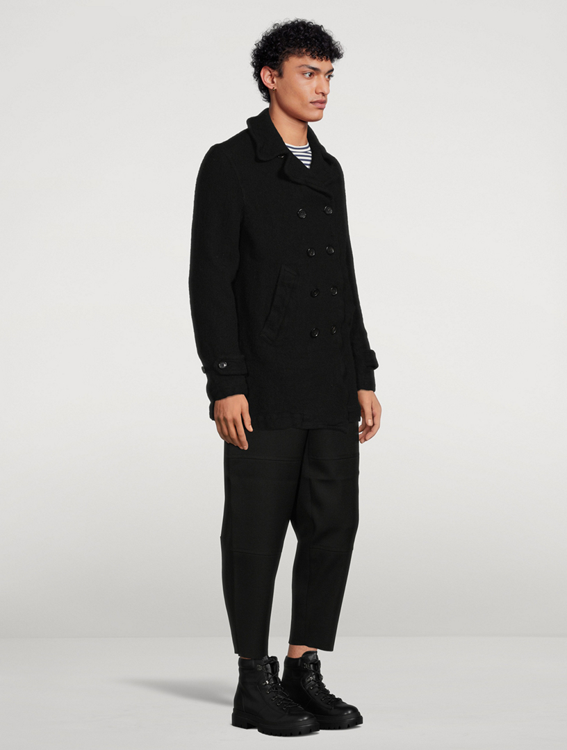 COMME DES GARÇONS HOMME DEUX Wool-Blend Double-Breasted Coat