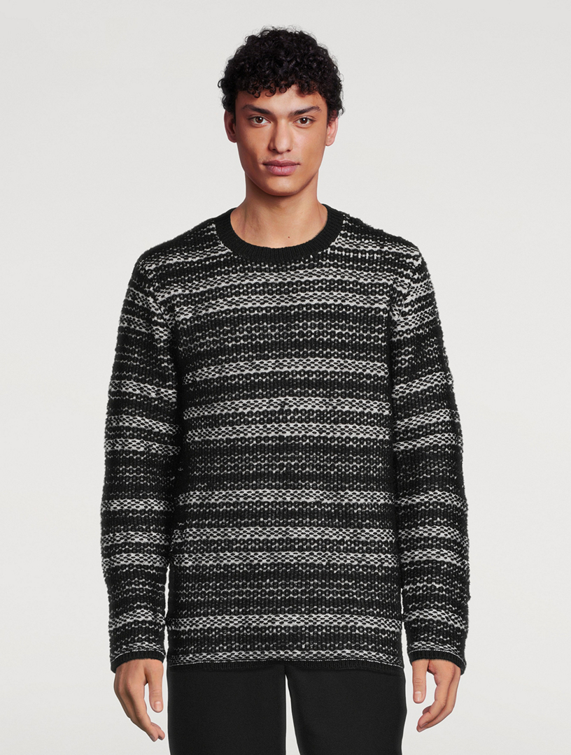 Striped Knit Sweater