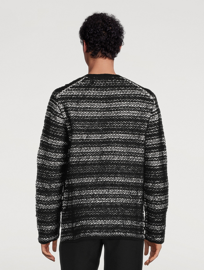 Striped Knit Sweater