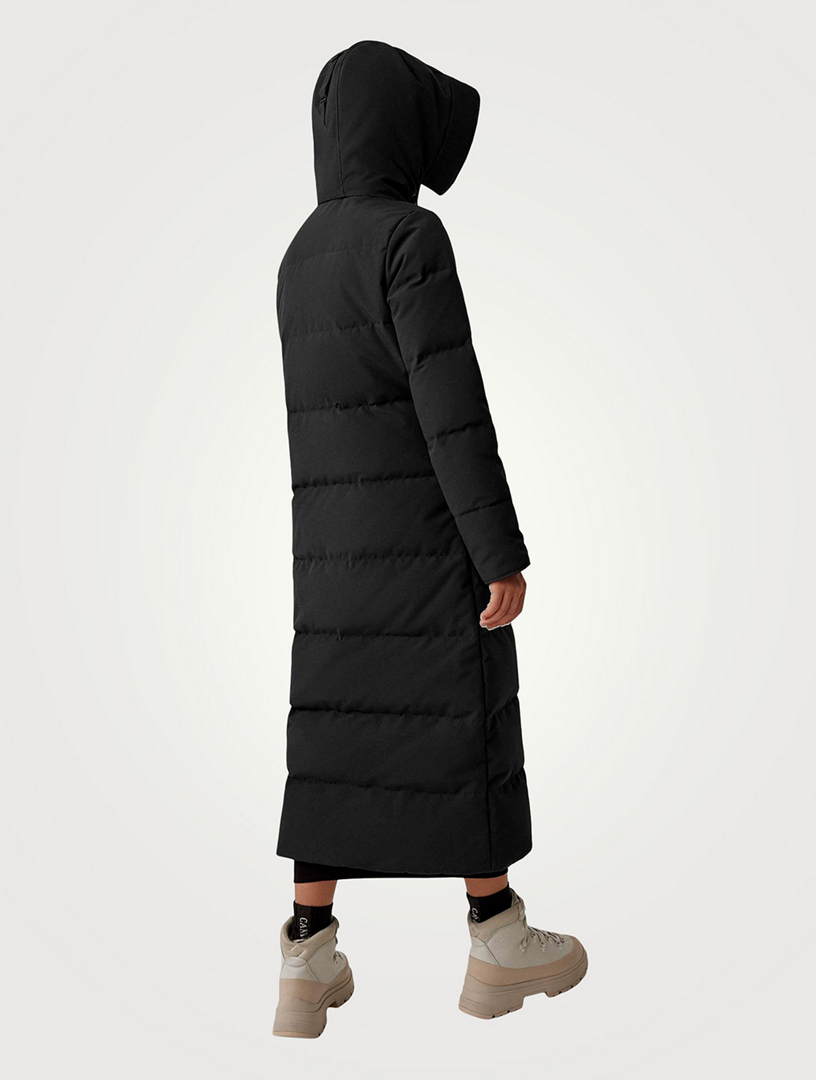 Canada goose black clearance label women's mystique parka