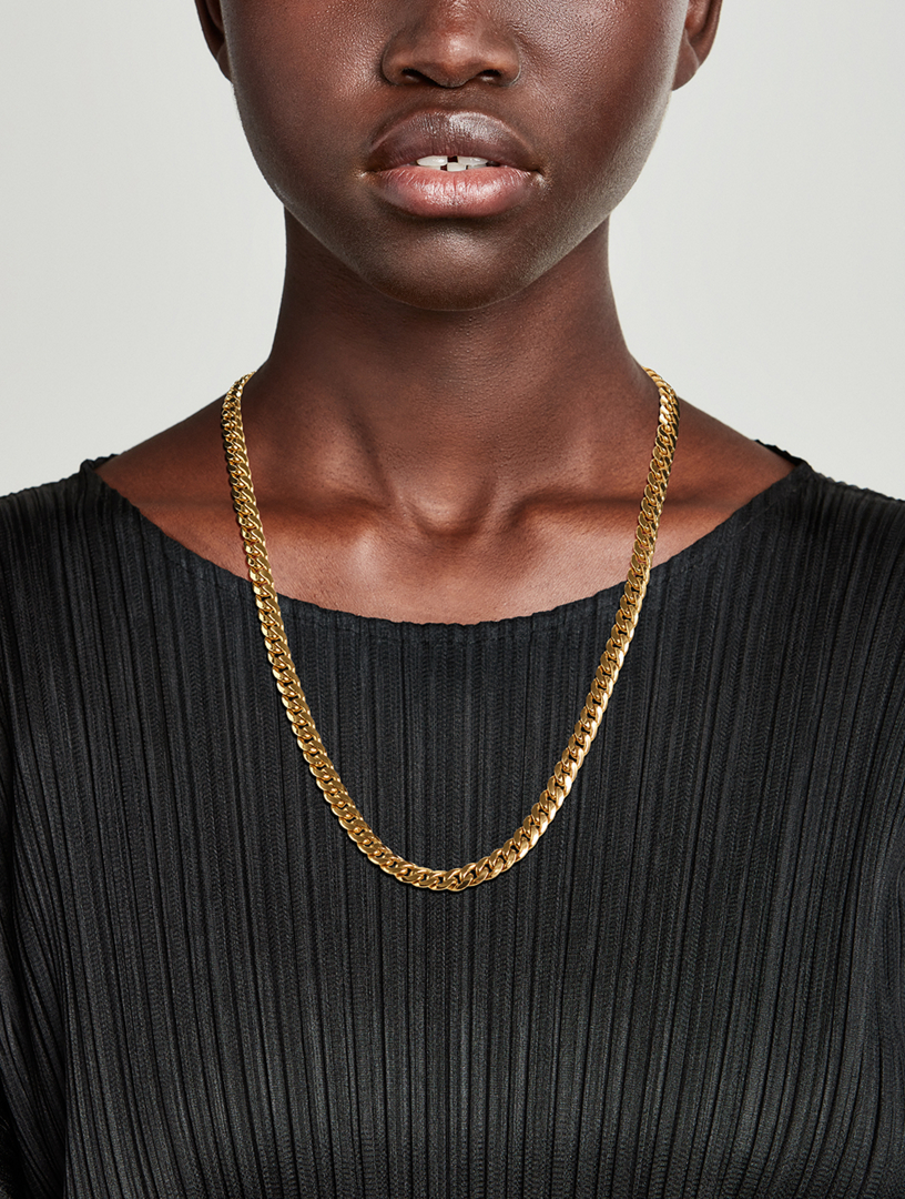 NOAHNOAHNOAH Vintage 10K Gold Curb Chain Necklace | Holt Renfrew