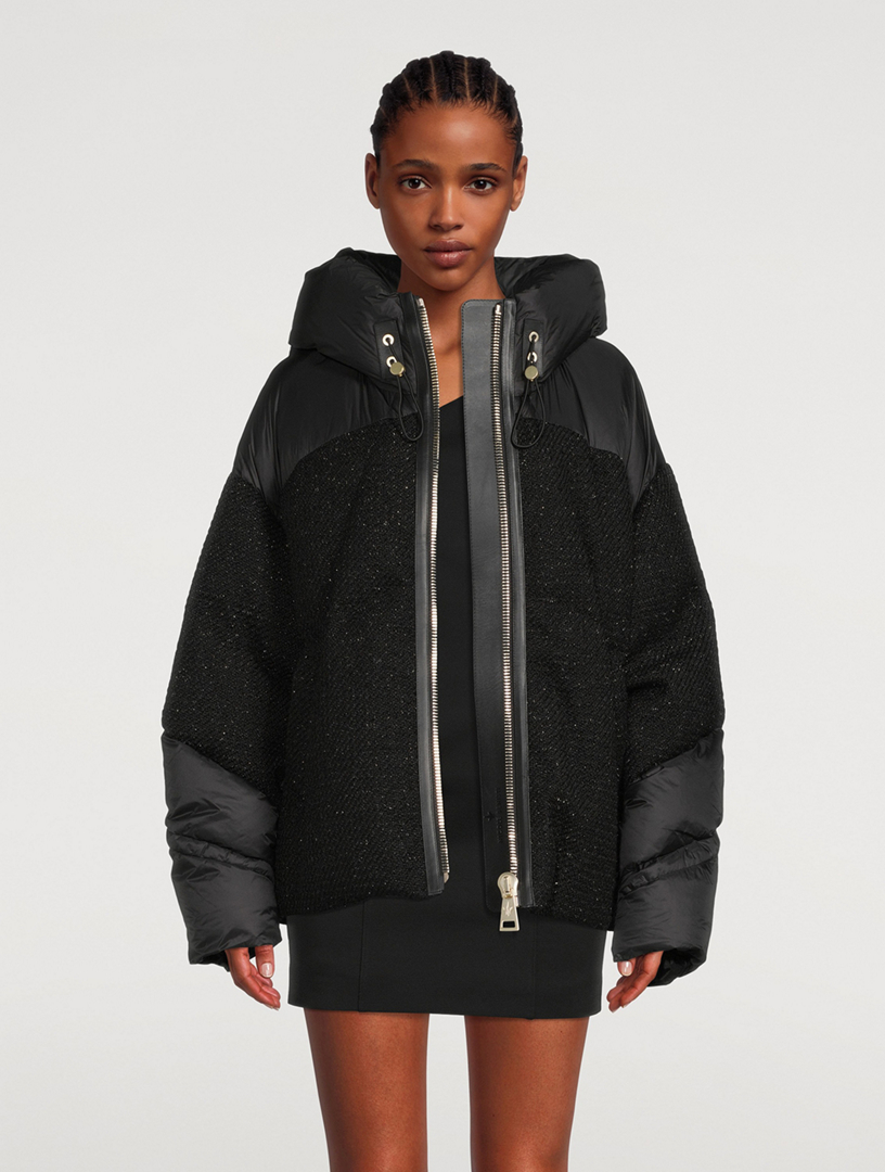 NICOLE BENISTI Matignon Tweed Down Puffer Jacket Holt Renfrew