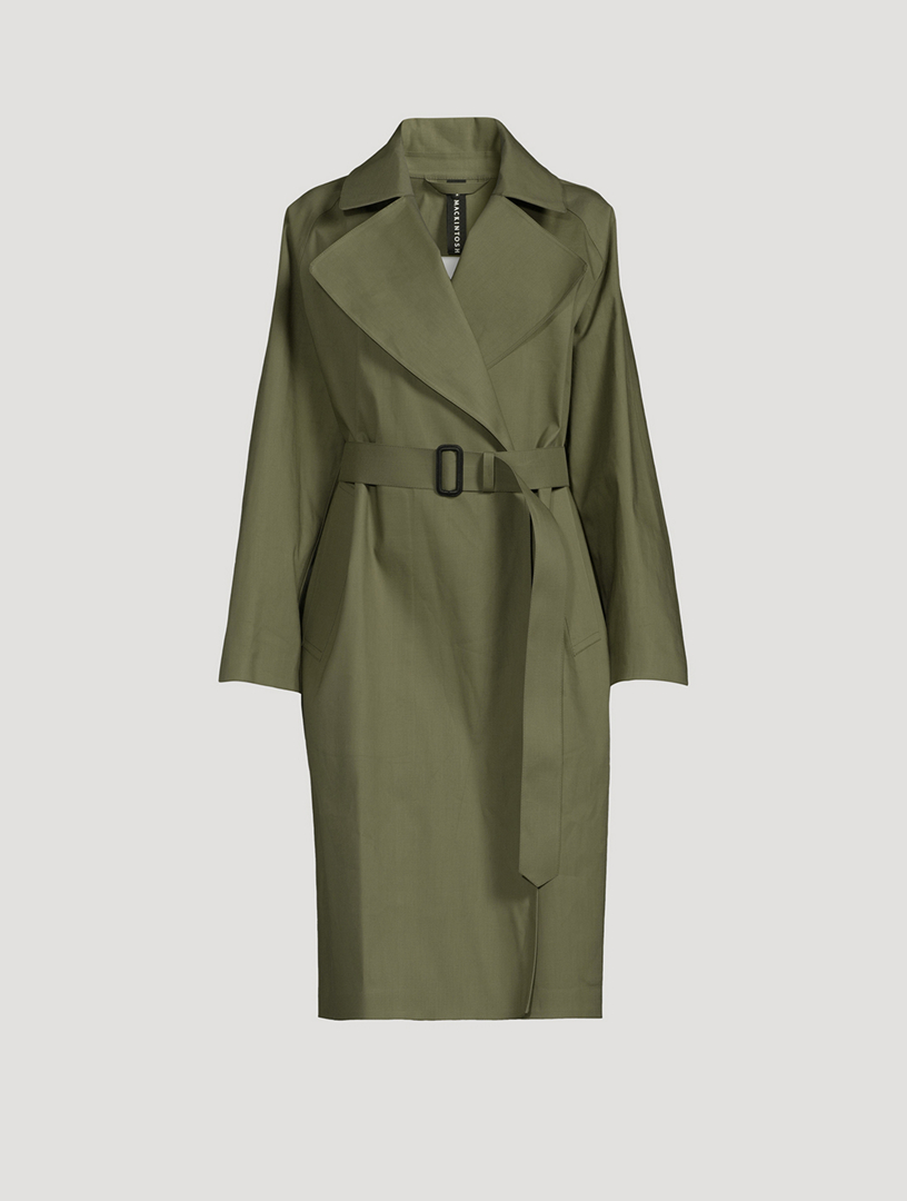 MACKINTOSH Kintore Bonded Cotton Trench Coat | Holt Renfrew