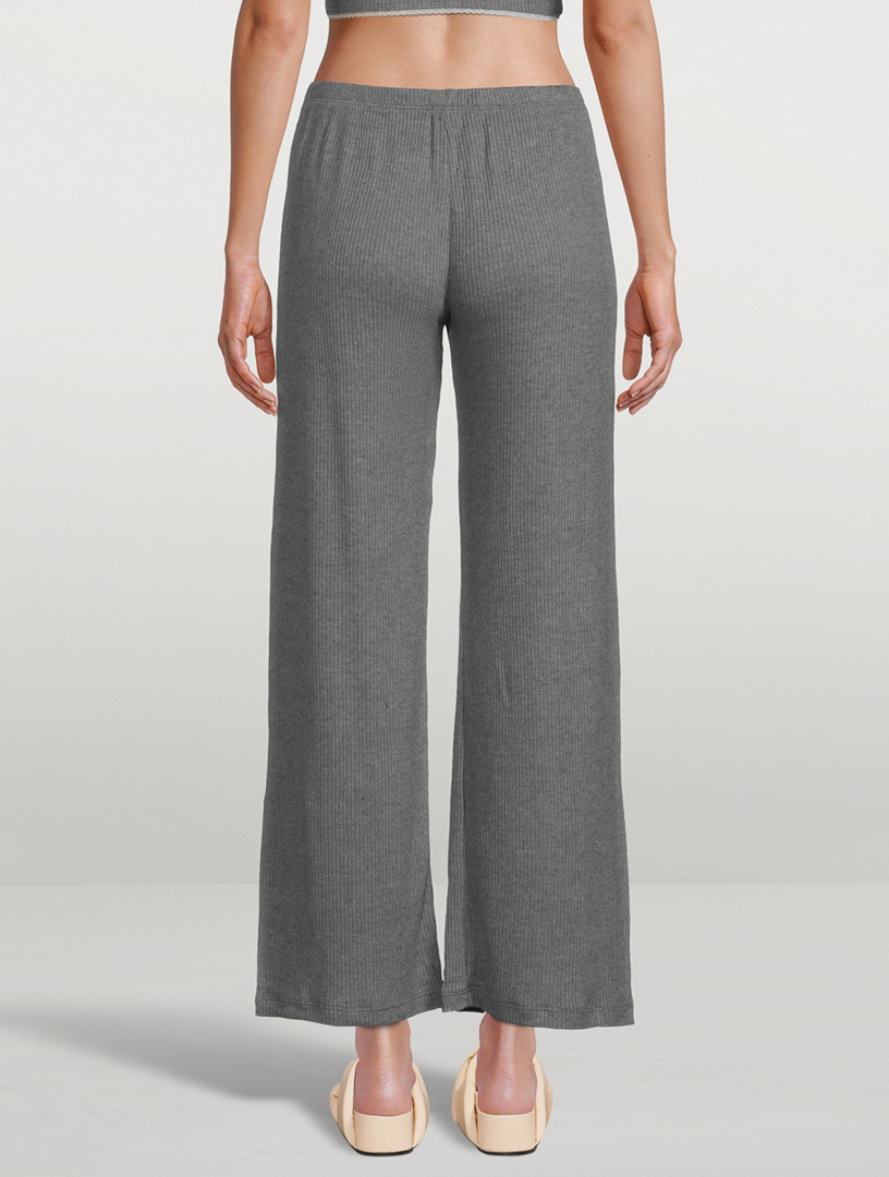 Soleil Ribbed Pajama Pants