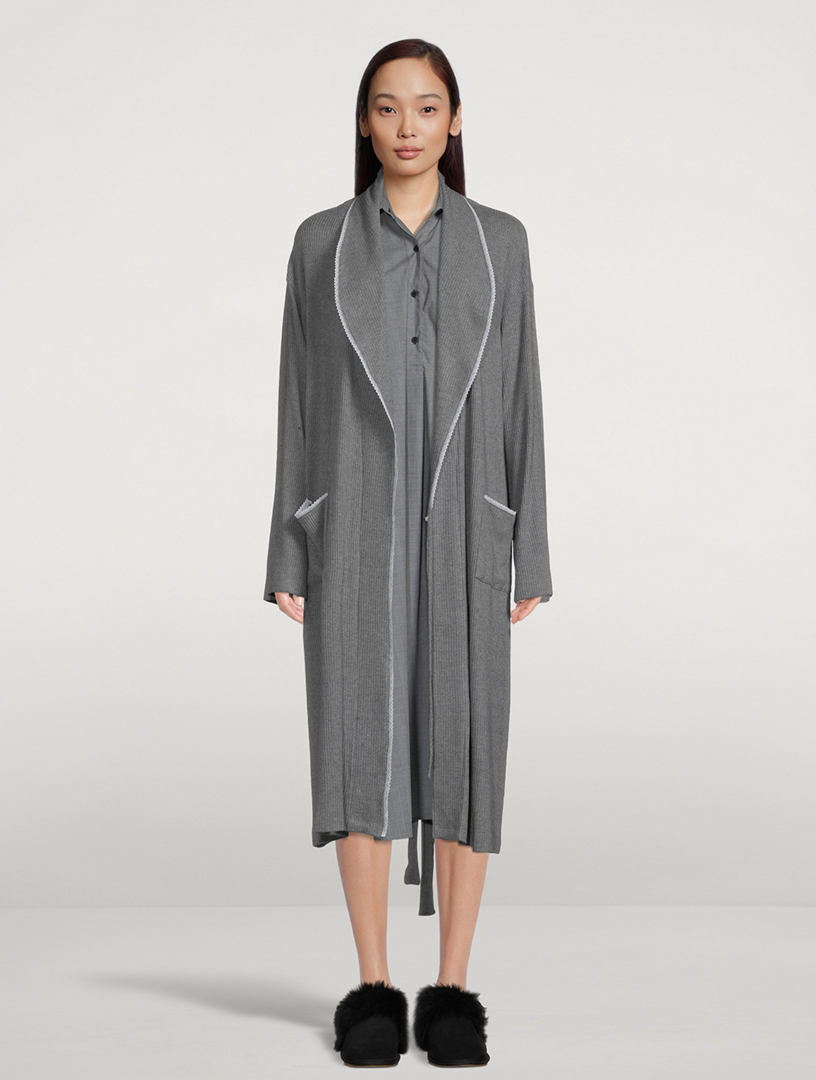 Francesca Ribbed Robe