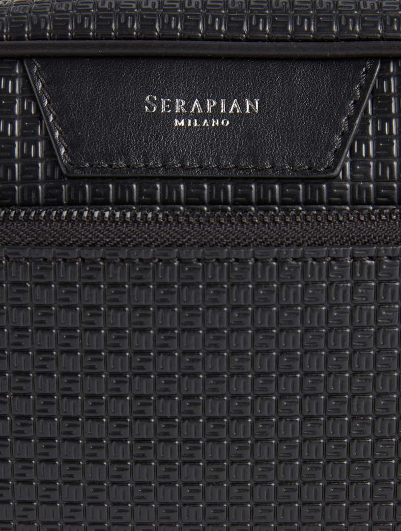 Stepan Leather Wash Bag