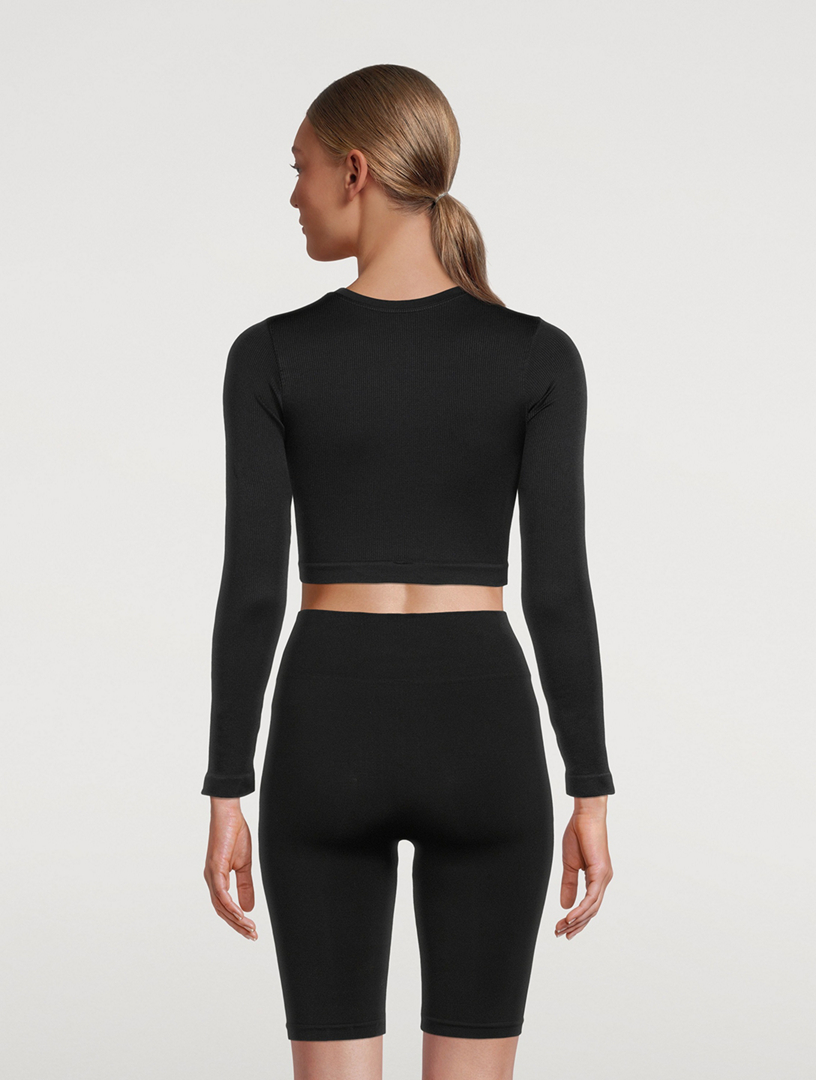 Evoke Ribbed Crop Top
