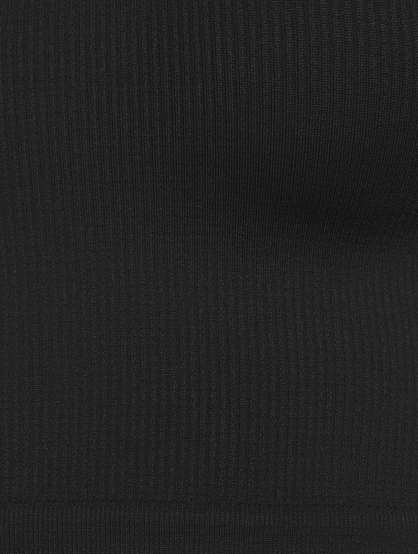 Evoke Ribbed Crop Top
