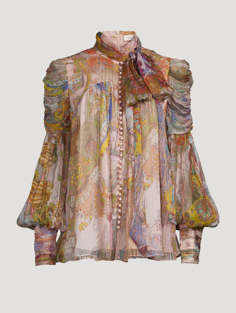 Kaleidoscope Lurex Blouse
