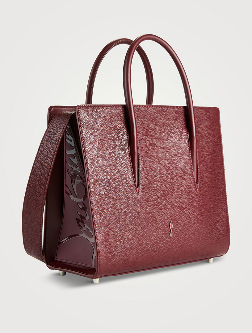 Medium Paloma Leather Tote Bag