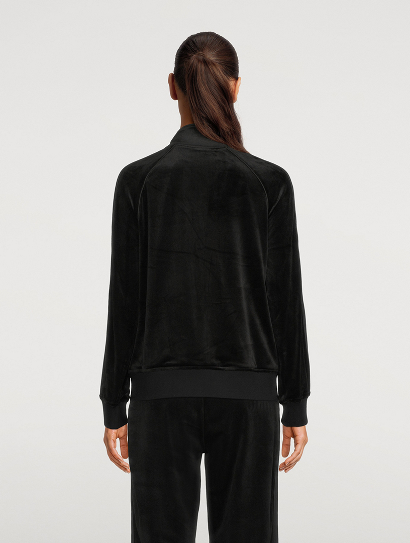 Adelphi Velour Track Jacket