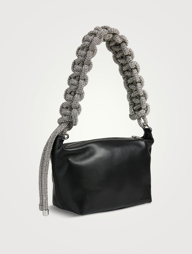 KARA Crystal Cobra Leather Pouch Holt Renfrew