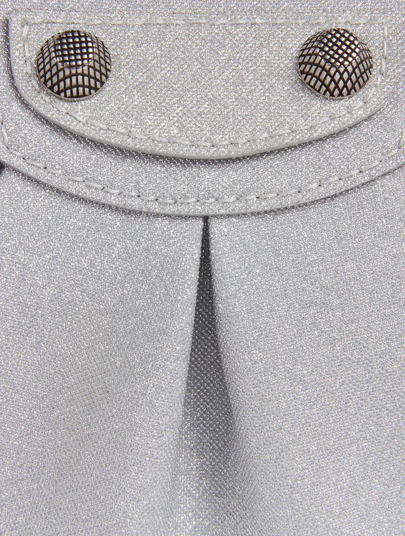 XS Le Cagole Glitter Shoulder Bag