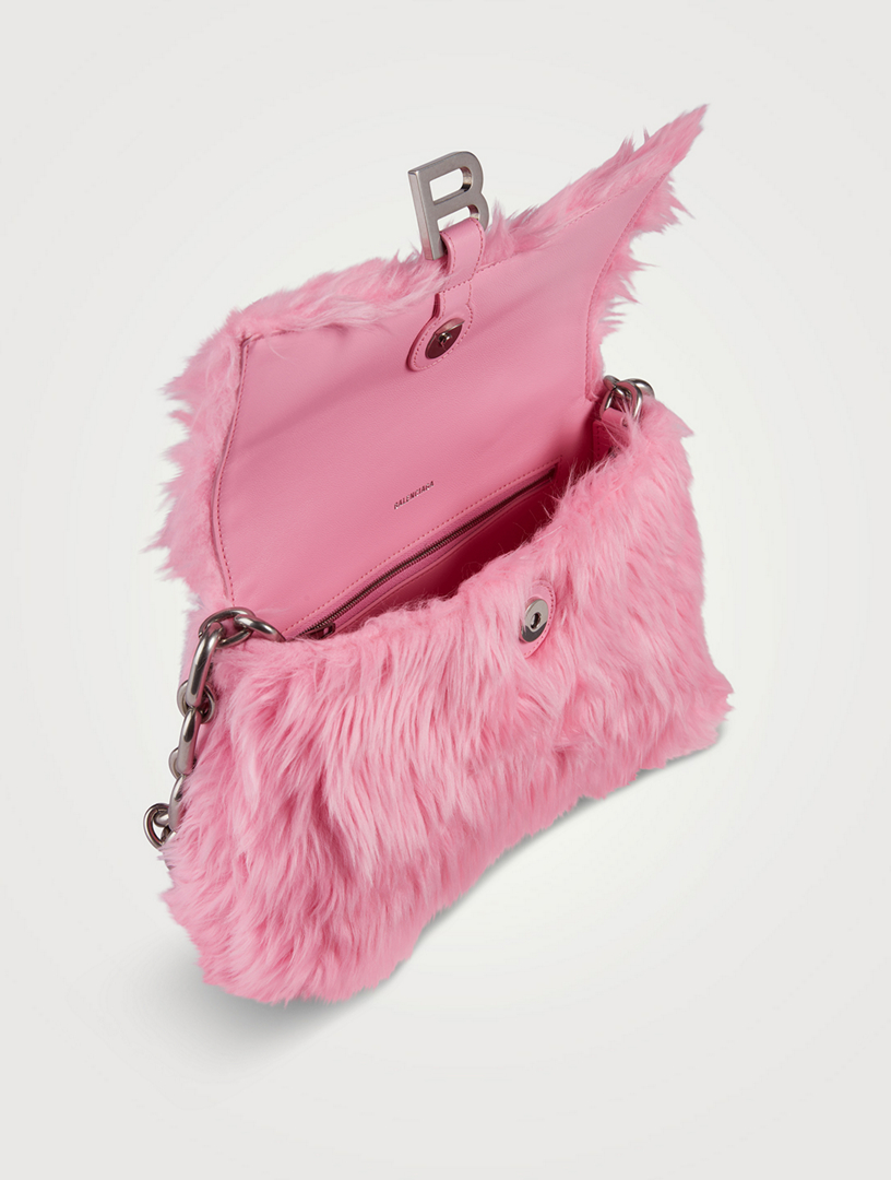 XS Downtown Faux Fur Shoulder Bag