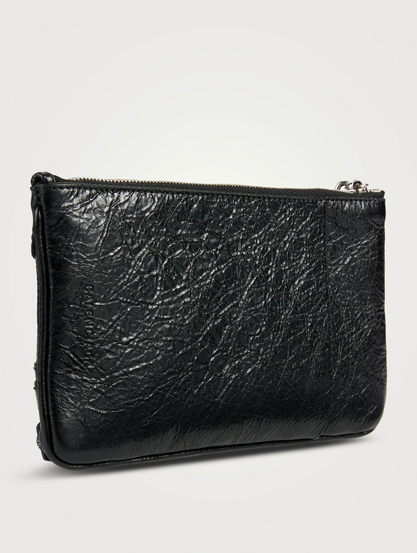 Mini Le Cagole Leather Pouch