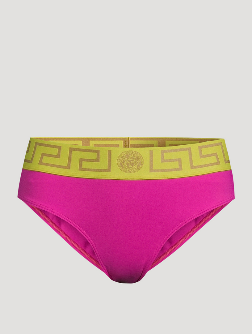 Greca Border Swim Bottoms