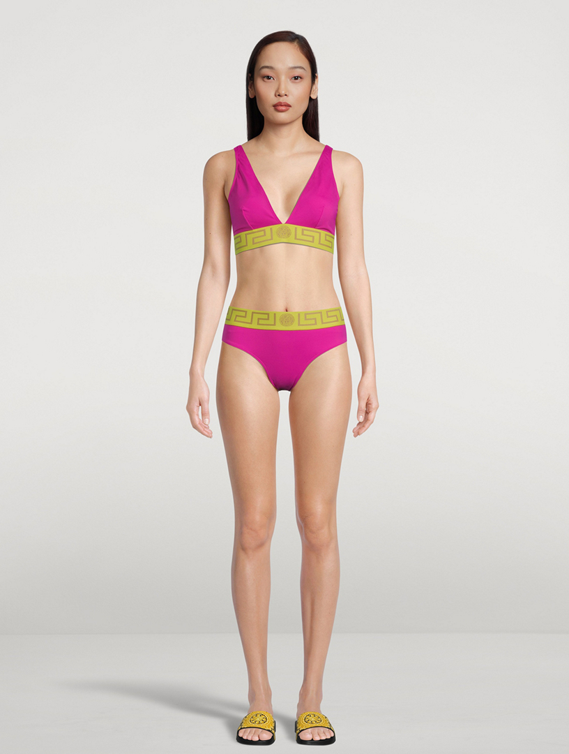 Greca Border Swim Bottoms